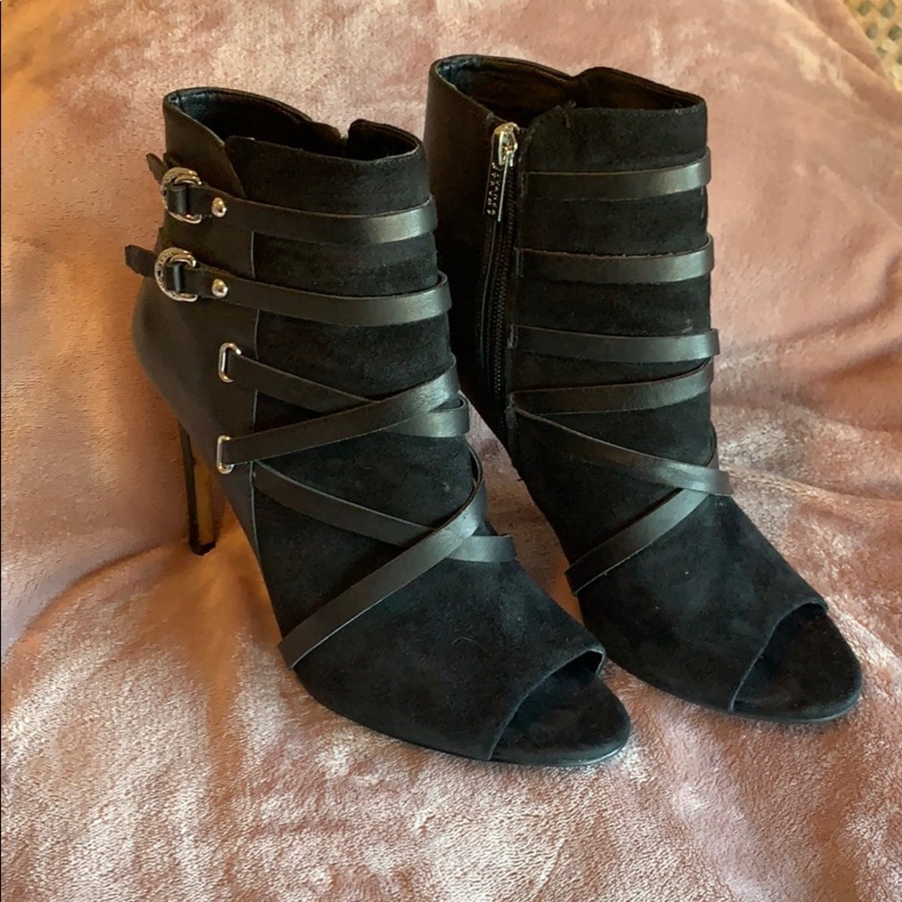 IVANKA TRUMP OPEN TOE BOOTIES